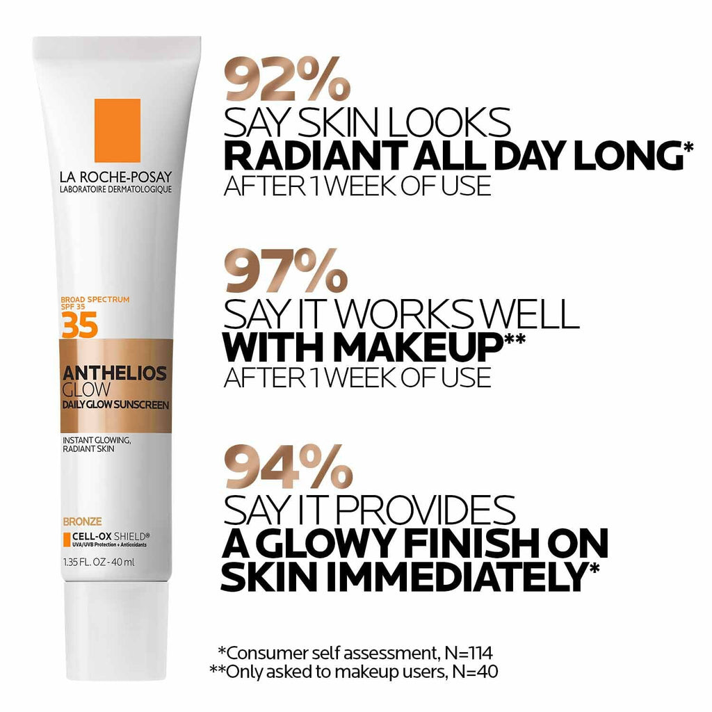 Anthelios Glow Face Sunscreen SPF 35